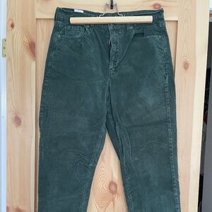 American Eagle High Rise Corduroy Pants Size 10
